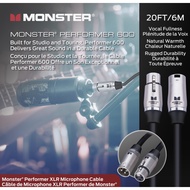 Monster Prolink Performance 600 20 ft Microphone Cable