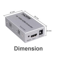 Hdmi Extender 100M 4K Over Lan Cat5E Cat6