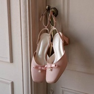 Pixfootwear Colette Ribbon Block Heels - Women's Heels