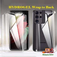 Samsung S23 Ultra Wrap to Back Hydrogel Screen Protector