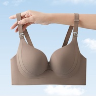 34-42BCD Plus Size Deep V Seamless Sexy Underwear Frameless Pregnant Women Breastfeeding Comfortable