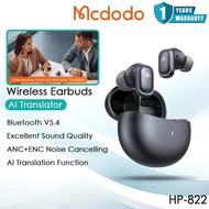 Mcdodo HP-822 ANC + ENC Wireless Earbuds AI Translator Headset HP-8220 Headphone AI Translate Earpho