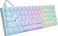 FANTECH MAXFIT61 RGB คีย์บอร์ดแบบมีสาย60%61คีย์ Hot Swappable Type-C คีย์บอร์ดเกมโปรแกรมได้Outemu Bl