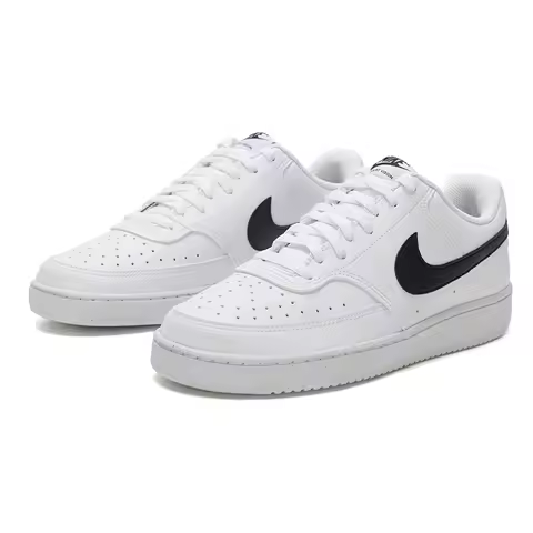 Nike Men's Sports Shoes Court Vision White Casual Shoes Comfortable Breathable Low-Top Sneakers Dh29