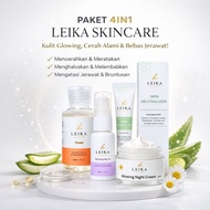 Leika Skincare 4-in-1 Acne Removal Package BPOM Acne and Acne Scar Package