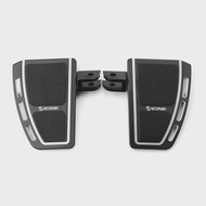 รถจักรยานยนต์ CNC อลูมิเนียม REST Footboards ขยายเหยียบสําหรับ Honda Rebel CMX1100 CMX 1100 กว้าง Fo