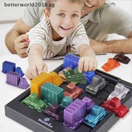 [Betterworld] Funny Rush Hour Traffic Jam Game Spares Logic Game Kids intelligence Toy [SG]