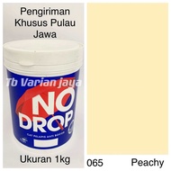 Cat Tembok No Drop Anti Bocor Waterproof Pelapis Anti Kedap Air 1 kg Peachy Cream