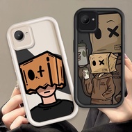 Casing For Realme C30 C30S Cartoon Silicone Smartphone Soft Phone Case TPU Cool Boy Angel Eye Shockp