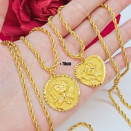 Rantai 70cm Loket Syiling N10