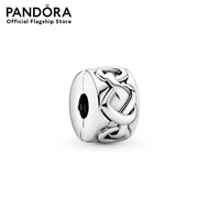 Pandora Knotted hearts silver clip