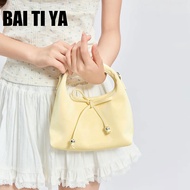 BAI TIYA beg wanita beg kecil beg tekstur utusan beg hobo beg kecil 2025 baru