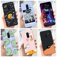 For Samsung Galaxy J8 2018 Case J810F J810G Shockproof Cover Cute Astronaut Silicone Phone Case For 