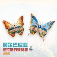 【Shipment Within 24 Hours‌】 Magnet Peti Sejuk Albania Tirana Dekorasi Seni Hiasan Magnet 3D Cuti Cen