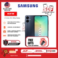 Samsung Galaxy A06 (4GB+128GB) 6.7″ HD+ 60Hz Refresh Rate I Mediatek Helio G85 I 5,000mAh Battery