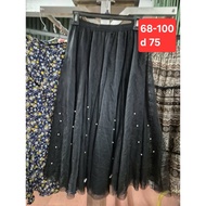 Beaded princess lace skirt 68-100 cm MS481