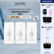 [BUNDLE OF 3] Calvin Klein CK One Deodorant Stick 75g