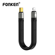 FONKEN 20W PD USB Type C Cable Type-c Female to Lightning Male Fast Charging Cable for I-Phone 14 13 12 Fast Charging USB C Cable