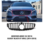 W218 MERCEDES BENZ CLS GLOSSY BLACK GT GRILL (14-18) READY STOCK FAST SHIPPING