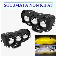 Headlamp Lampu Sorot Sepeda Motor Led Lampu Tembak Laser Led Mini 2 Warna - SQL 1 Mata 2 Mata 3 Mata