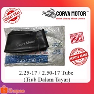Corva Motor Tiub Dalam 2.25-17 225-17 Motosikal Import Tyre Inner Tube Tiub Dalam Tayar 2.25-17 225-