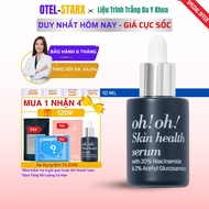 Serum oh!oh! Niacinamide 20% Dưỡng Sáng Da Giảm Thâm Thu Nhỏ Lỗ Chân Lông Ohoh 10ml Skin Health Seru