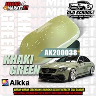 Desert Khaki Green AK200038 / CS62 Hijau Cat Aikka High Quality Colour Kereta Paint Car Paint Motorc