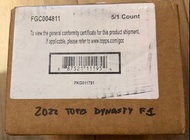Topps F1 Dynasty Case