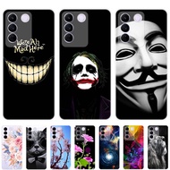 Vivo V27e Case Silicone Cute Cartoon TPU Phone Back Cover Soft Case Vivo V27e V 27e Casing