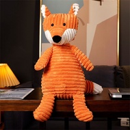 AILEBE 15/35/45cm Unable To Hide TV Play Fox Doll Striped Fox Doll Plush Toys For Girls Gift