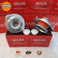 🚨MARS🚨ABSORBER MOUNTING SILVER/RED SILICONE (ADJUSTABLE ABSORBER) FOR PERODUA KANCIL/KELISA/KENARI/VIVA/MYVI(FREE CAP)