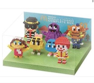 麥當勞 mcdonald's x nanoblock ronald & friends