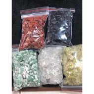 {Five Elements Warehouse} Crystal Crushed Stone 7-9mm Five Elements Crystal 100g Packaging Purificat