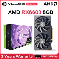 MLLSE AMD RX 6600 8GB Gaming Graphics Card GDDR6 128Bit 7nm Radeon Desktop GPU rx6600 8g Game placa 