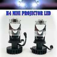 Mini Projector Lens Headlight H4 High Low Beam Universal Fit For H4 Car LED Projector Len