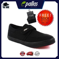 [FREE GIFT] PALLAS Jazz School Shoe Kids Kasut Sekolah Budak 204-031BK