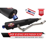 Pô tăng tốc Thái cho Wave Dream Future Neo kiểu dáng Future Neo đít pô titan . DoChoiXeMay