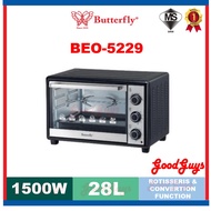 Butterfly BEO-5229 Electric Oven 28L | Rotisserie &amp; Convection | BEO5229