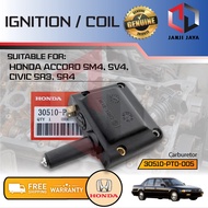 IGNITION PLUG COIL HONDA ACCORD SM4 SV4 CIVIC SR3 SR4 FOR FUEL INJECTION & CARBURETOR ENGINE Genuine