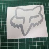 Oracal 651 glossy Metallic fox silver Sticker.