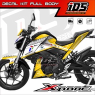 Decal XABRE Full Body Stiker XABRE Full Body Dekal XABRE Mandalika