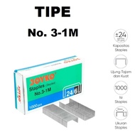 Joyko Staples No. 3-1M Refill Stapler HD-50 Hector 24/s6 Original