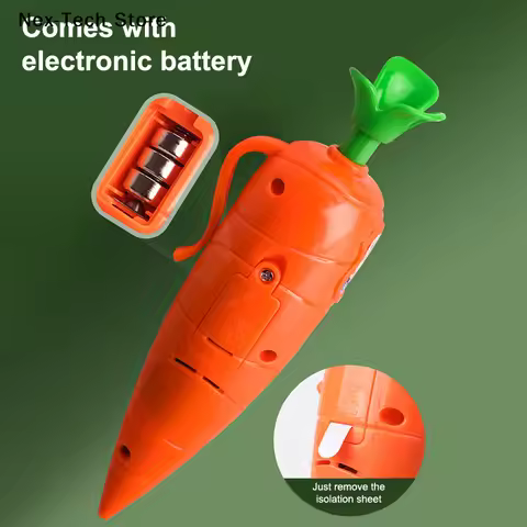 Cute 60-Second Voice Recorder Fruit Recording Carrot Pen Smooth-Writing Ballpoint Pen - Fun & Creati