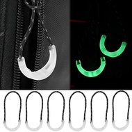 U-Shaped Luminous Zipper Rope End / Creative Backpack Fluorescent Zipper Head / DIY Clothing Zipper 