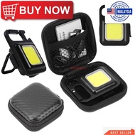 MH Keychain Light Storage Bag Square Headphone Organizer Multi-purpose Data Cable Storage Container 