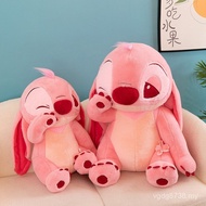 Aberdeen Birthday Gift Stitch Sakura Male Plush Toy Pink Aberdeen Hug Anton Stitch Doll Wholesale Pi