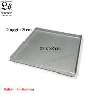 MURAH!! Loyang oven tangkring / Loyang kue kering 22x22 cm/loyang oven/loyang kue/loyang kuker 22x22