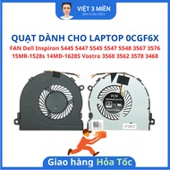 FAN Quạt tản nhiệt Laptop Dell Inspiron 5445 5545 5547 5548 Vostro 3568 3562 3578 3468 0CGF6X CGF6X
