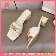 Classic Women's Casual Heels Sandal Lady Block Heels