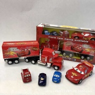 Inertial Story McQueen Car Taiwan McQueen Deformation Car Portable Container Truck Boy Toy Gift
